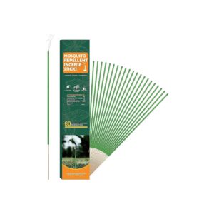 Mosquito Barrier Incense Sticks with Natural Essential Oils for Patio and Outdoor Use