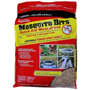 Mosquito Bits for Quick Kill Biological Control in Bird Habitats