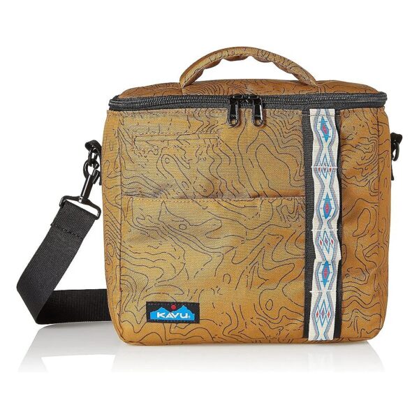 Multi-Compartment Cooler Bag with Adjustable Crossbody Strap