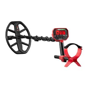 Multi-Frequency Metal Detector for Adults with Iron Bias and Waterproof Coil