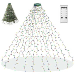 Multicolor Christmas String Lights with Timing Function and Remote Control