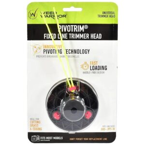 Multicolor PivoTrim Trimmer Head with Easy Quick Connect