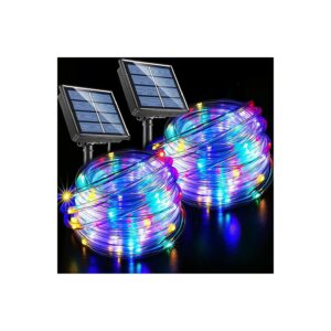 Multicolor Solar Rope Lights with Excellent Flexibility and