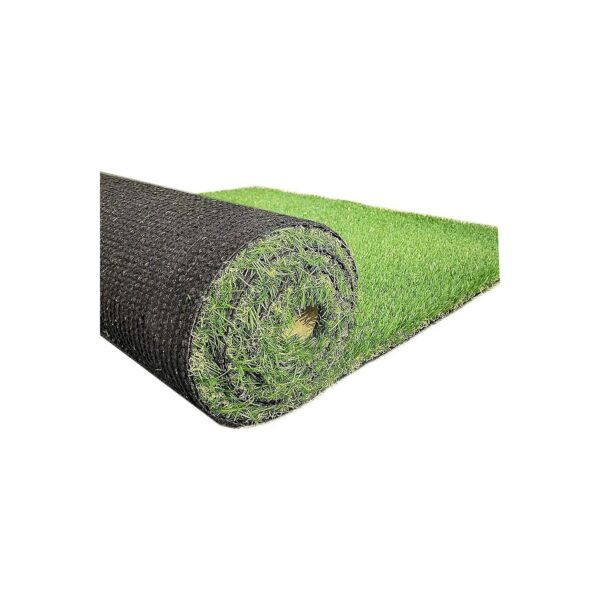 Natural Looking Synthetic Lawn for Outdoor and Indoor Use, Easy to Install and Maintain