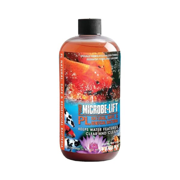 Natural Pond Bacteria and Water Garden Cleaner for Koi Fish and Plant Life