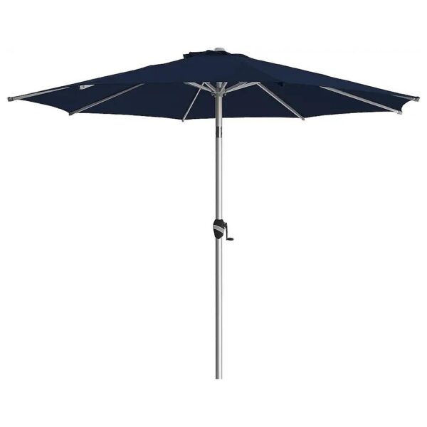 Navy Blue 9 FT Outdoor Patio Umbrella with 5 Year Fade Resistant Canopy