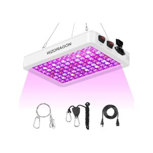 Newest 1000W LED Grow Light with Veg/Bloom Switch for Low Temperature Plant Growing