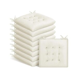 Non Slip Chair Cushions with Ties for Kitchen Office Sofa and Patio Furniture