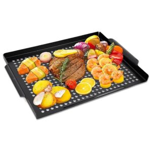 Nonstick Vegetable Grill Basket for BBQ Cooking with Easy Cleaning and Flavorful Grilling