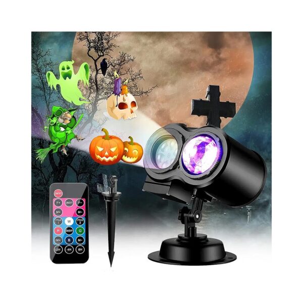 Ocean Wave Halloween Projector Lights with Remote Control and Timer