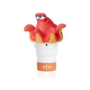 Octopus Shaped Mini Pool Chlorine Dispenser with Adjustable Flow for 1 Tab