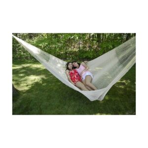 Off-White Jumbo Hammock with Large Capacity and High-Quality Materials