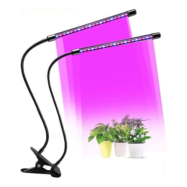 Optimal LED Grow Light for Indoor Plants with Red Blue LEDs and 3 Timer Options