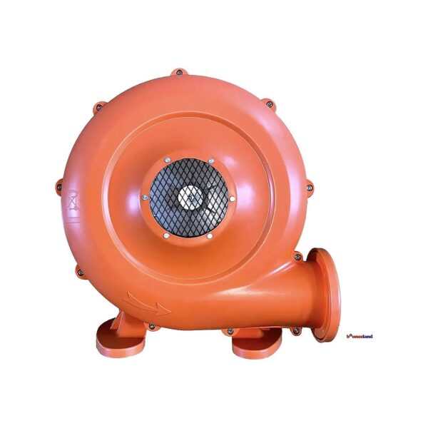 Orange Inflatable Bounce House and Water Slide Blower with 8A 437~456W High Power Output