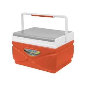 Orange Picnic Cooler with Premium Insulation for Efficient Cooling and Storage