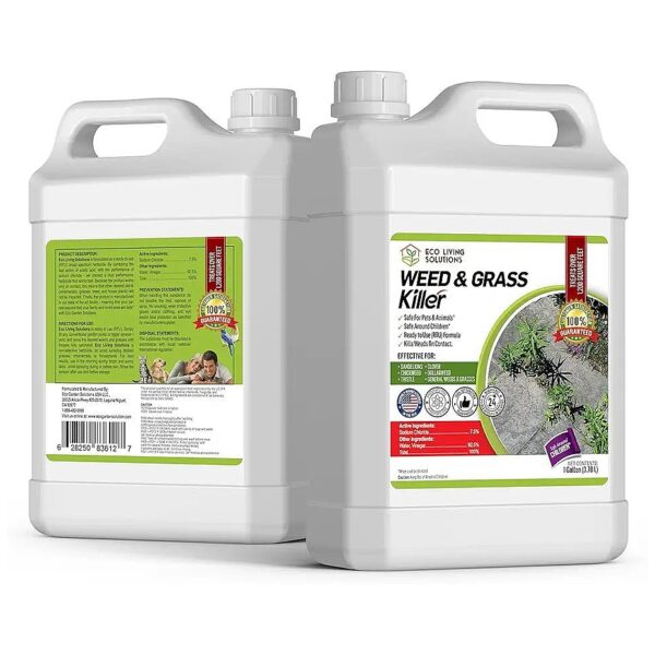 Organic Weed Killer for Lawn Care and Weed Control with Eco Friendly Ingredients