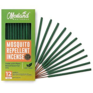 Our Natural Mosquito Repellent Incense Sticks Provide Up to 3 Hours of Protection