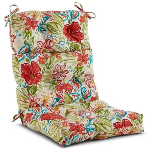 Outdoor Chair Cushion with UV Fade Resistant Polyester Fabric and Soft Polyfiber Fill