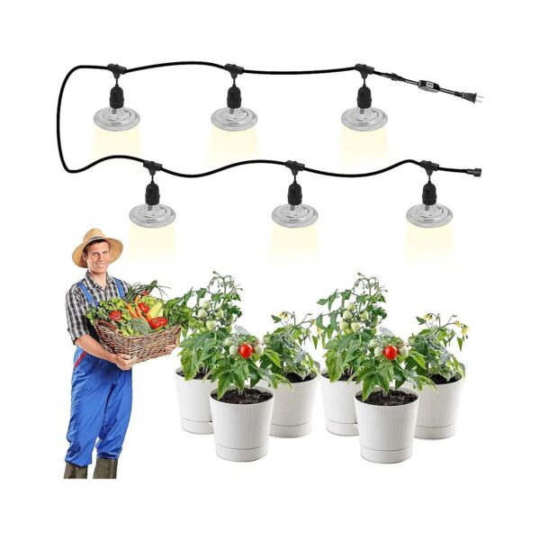 Outdoor Greenhouse LED Grow Light Waterproof LED Grow Light Lamp for Veg Seedling Flower