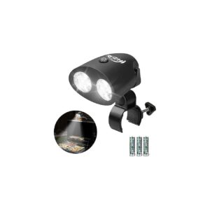 Outdoor Grill Lighting with Adjustable Clamping System and Two Brightness Settings