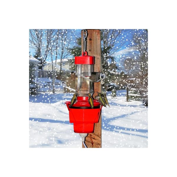 Outdoor Hummingbird Feeder Heater for Nectar Feeding in Cold Weather