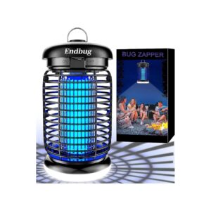 Outdoor Indoor Bug Zapper with LED Light for Mosquito Control and Patio Lighting