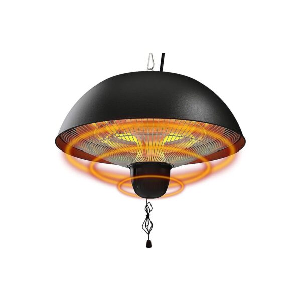 Outdoor Indoor Hanging Electric Infrared Electric Heater with 3 Adjustable Modes