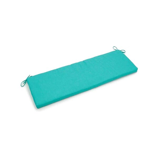 Outdoor Indoor Soft Cushion Furniture Pad Aqua Blue 1 Count Pack