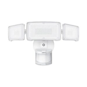 Outdoor LED Security Light 3 Head Motion Sensor White 4200LM IP65 Waterproof