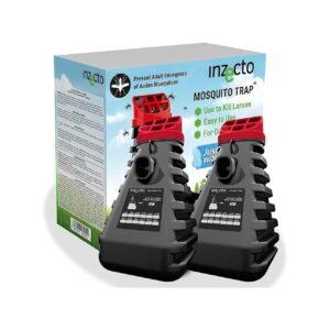 Outdoor Mosquito Control Kit - 2 Traps for Long-Lasting Protection Against Mosquitoes