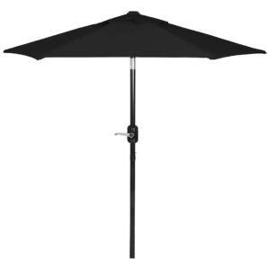 Outdoor Patio Umbrella with Easy Operation and Tilt Adjustment Feature