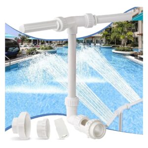 Outdoor Pool Water Fun Fountain for Summer Swimming Fun with Adjustable Spray Height