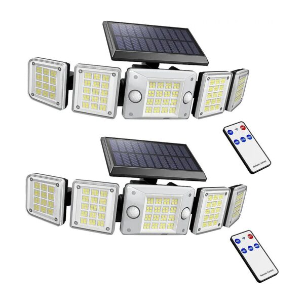 Outdoor Solar Lights with Wide Illumination and 360-Degree Lighting Coverage