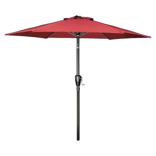 Outdoor Table Market 9 Foot Umbrella with Waterproof and UV Resistant Fabric