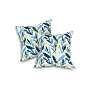 Outdoor Throw Pillows with Inserts for Patio Furniture and Home Garden