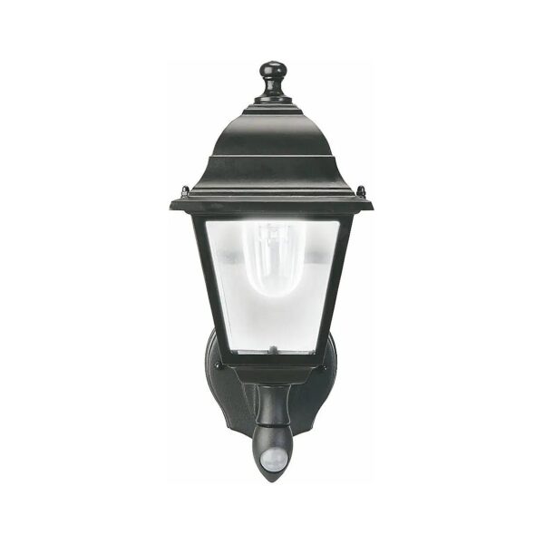 Outdoor Wall Sconce with Motion Detection, Metal Body, and Energy-Efficient LED Lighting