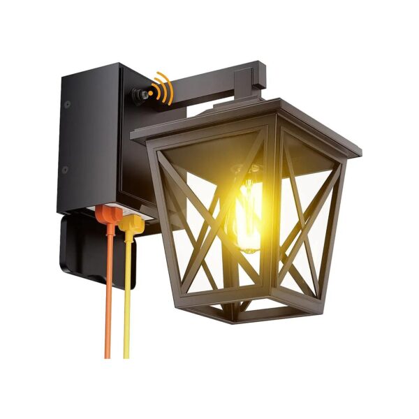 Outdoorsy Outdoor Light with GFCI Outlet for Smart and Secure Powering