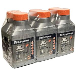 Pack Husqvarna 6 oz Bottles of High-Quality 2 Stroke Oil