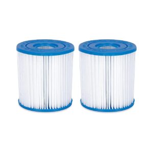 Pack Swimming Pool and Hot Tub Spa Filter Cartridges with Heavy Duty Ultimate Filtration