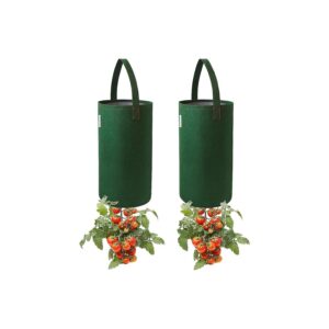 Pack Upside Down Planter for Growing Upright Tomatoes and Vegetables with Modern Design