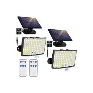 Pack with 122 LED Flood Lights IP65 Waterproof for Yard Garden Garage Patio