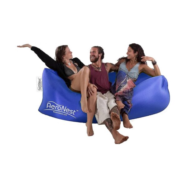 Packable Air Lounger for Beach Camping Festival Comfortable Relaxation