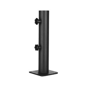 Patio Umbrella Stand with Thick Base and Double Knob for Secure Holding