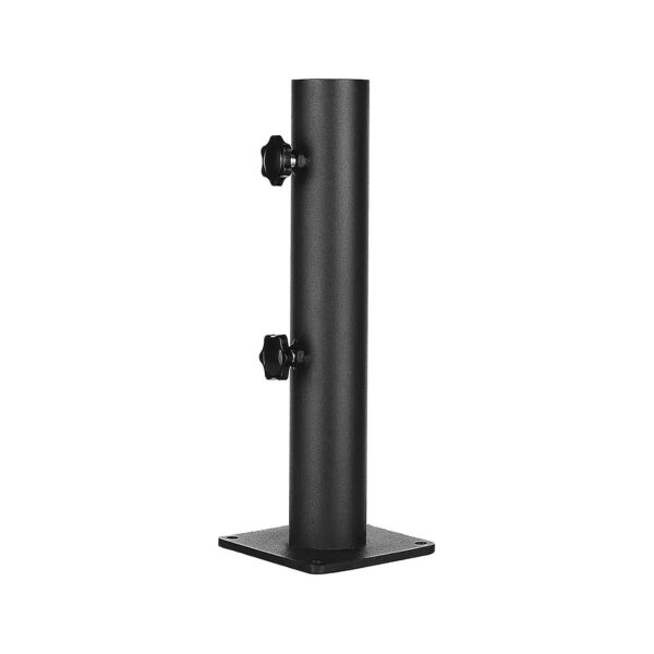 Patio Umbrella Stand with Thick Base and Double Knob for Secure Holding