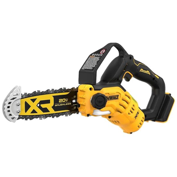 Peak Performance 20V Pruning Chainsaw with Brushless Motor and Compact Design