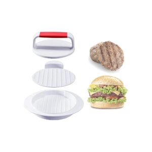 Perfectly Sized Hamburger Patties Made Easy with 6" Burger Mold Ring