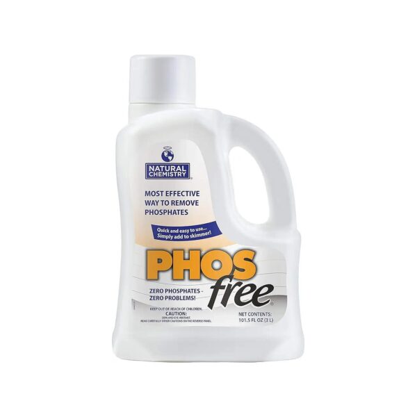 Phosphate-Free Pool Treatment for Reduced Chemical Usage