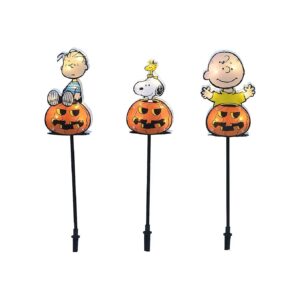 Piece Halloween Pumpkin Character Markers with 20 Integrated LED Lights