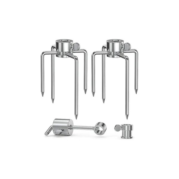 Piece Replacement Kit for Rotisserie Downs with Bushing and Hexagon Spit Rods