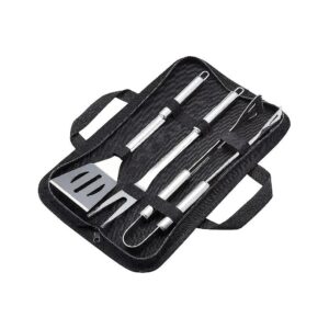 Piece Stainless Steel Barbeque Grilling Tool Set with Storage Bag